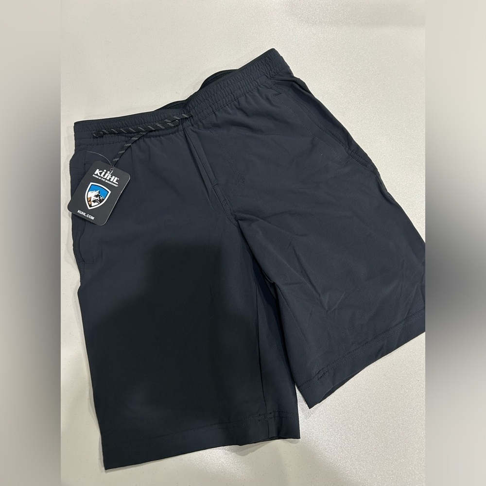 Kuhl Men’s Small Suppressor Shorts 10” Inseam Black NWT Water Resistant